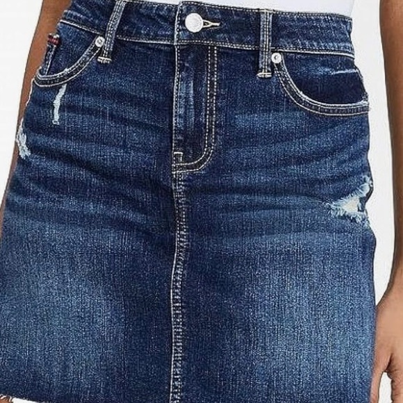 Tommy Hilfiger Denim Skirt Size 8 - Picture 2 of 7